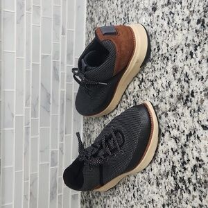 Gray & Brown Cole Haan ZeroGrand Atlantic Knit Sneakers sz 11 M casual shoes